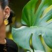 Natura Gardens Matching Earrings - Webs TT